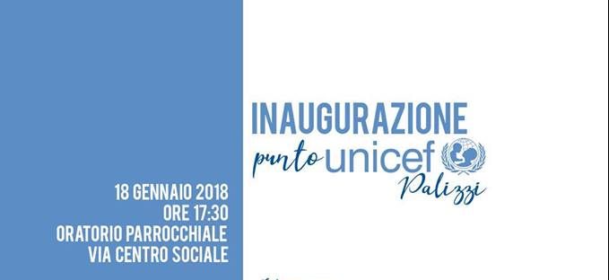 Inaugurazione nuovo Punto Unicef a Palizzi