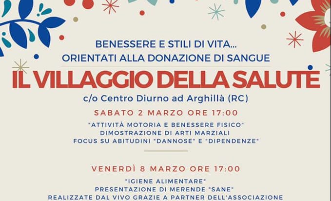 Il villaggio della salute - Benessere e stili di vita orientati alla donazione del sangue