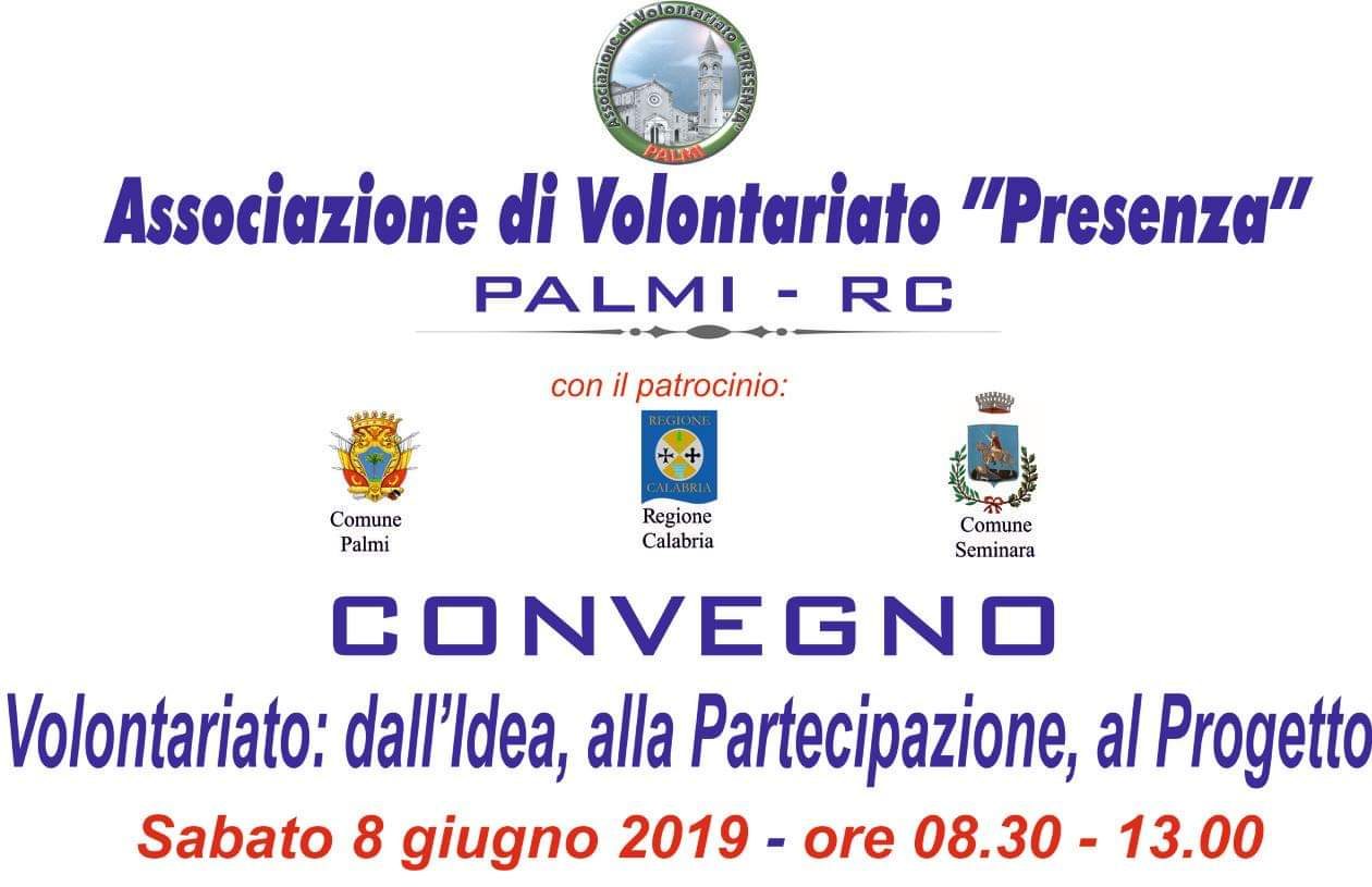 Convegno “Volontariato: dall'Idea, alla Partecipazione, al Progetto”