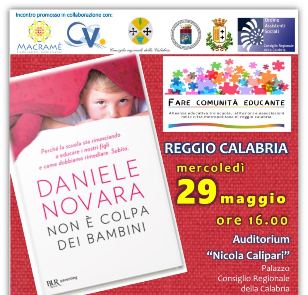 Workshop “Non è colpa dei Bambini. Curare con l’educazione”