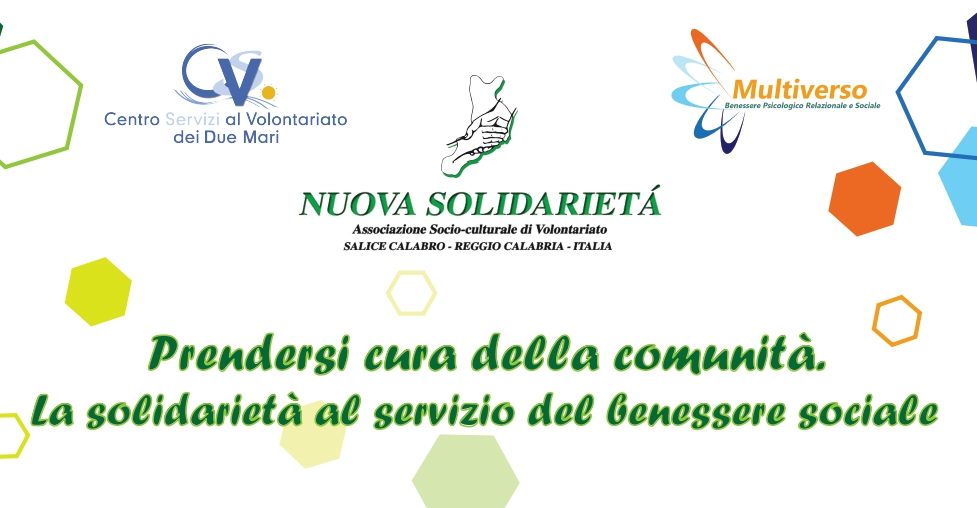 Convegno ＂Prendersi cura della comunità. La solidarietà al servizio del benessere sociale＂