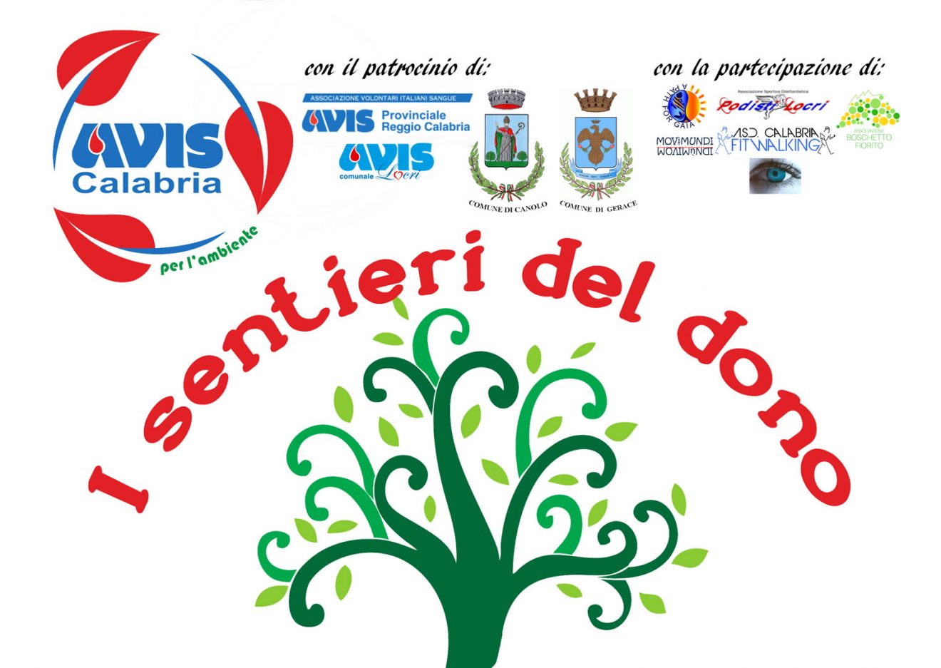 PROROGA SCADENZA - Evento Progetto Ambiente 2019: 2° tappa ＂I sentieri del dono＂ Gerace - Canolo 27/07/2019