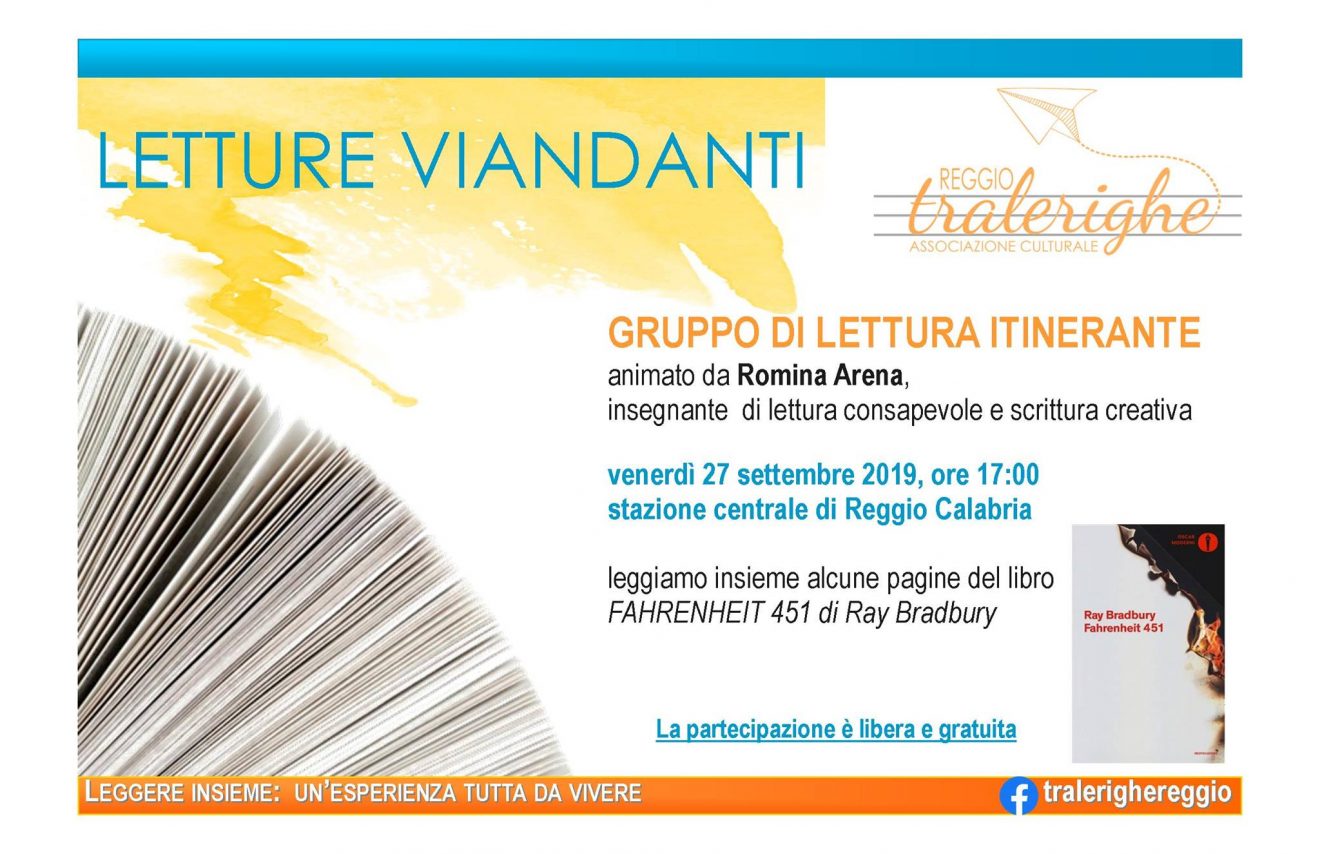 Al via le ＂Letture viandanti＂