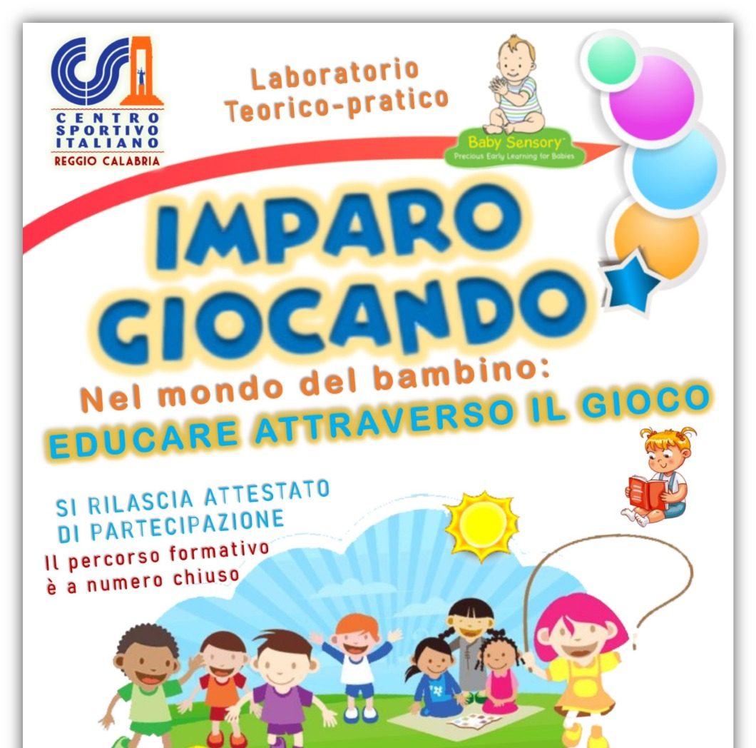 Laboratorio teorico-pratico ＂ Imparo giocando. Nel mondo del bambino: educare attraverso il gioco＂