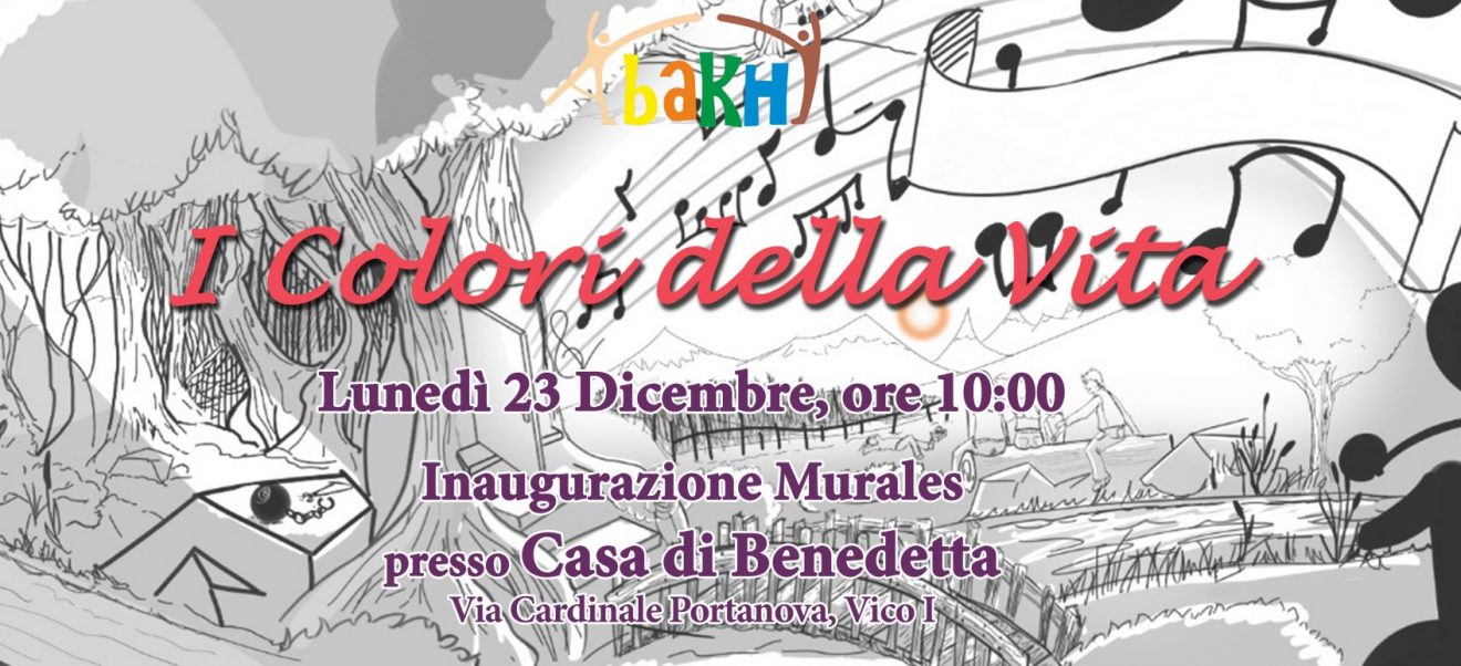 Inaugurazione Murales ＂I Colori della Vita＂