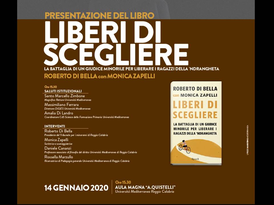 Incontro di presentazione del libro ＂Liberi di scegliere＂