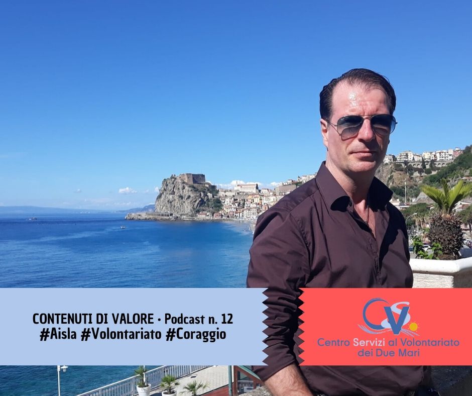 #ContenutidiValore: ospite della settimana Pierpaolo Felicetti (AISLA Reggio Calabria)