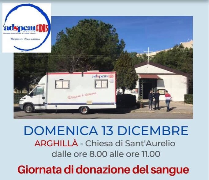 ADSPEM: Giornata di donazione del sangue