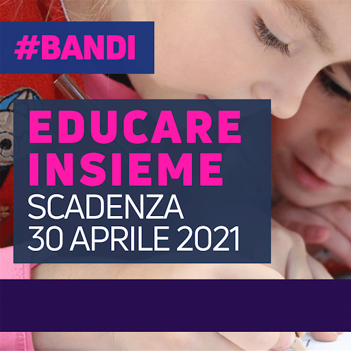 Avviso pubblico ＂Educare insieme＂