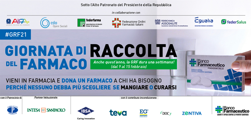 Giornata di Raccolta del Farmaco 2021