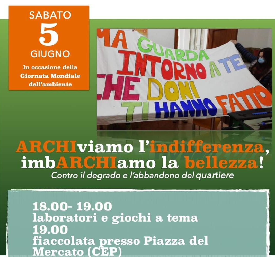 Evento ＂ARCHIviamo l'indifferenza, imbARCHIamo la bellezza!＂