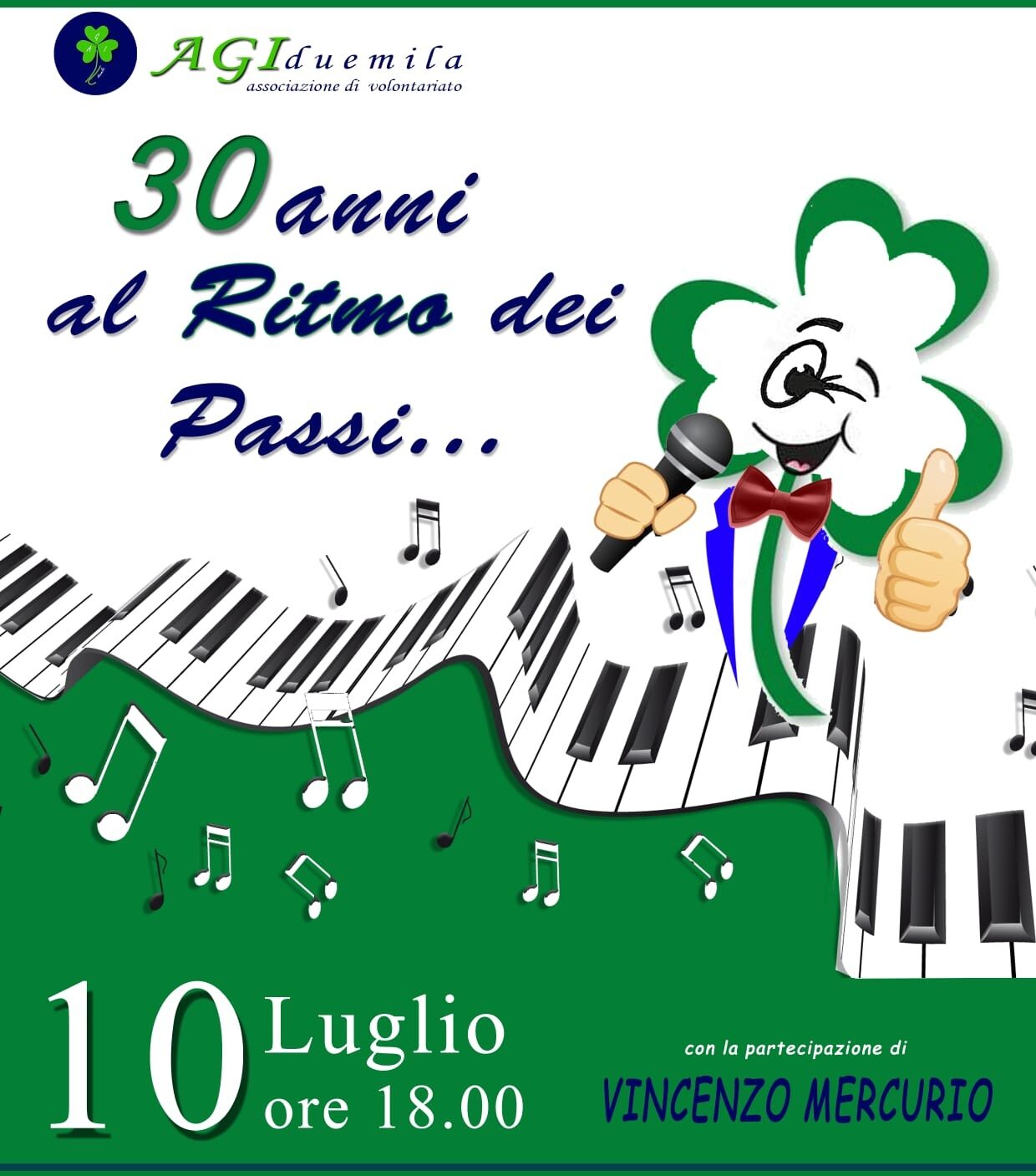 30 anni al ritmo dei passi...