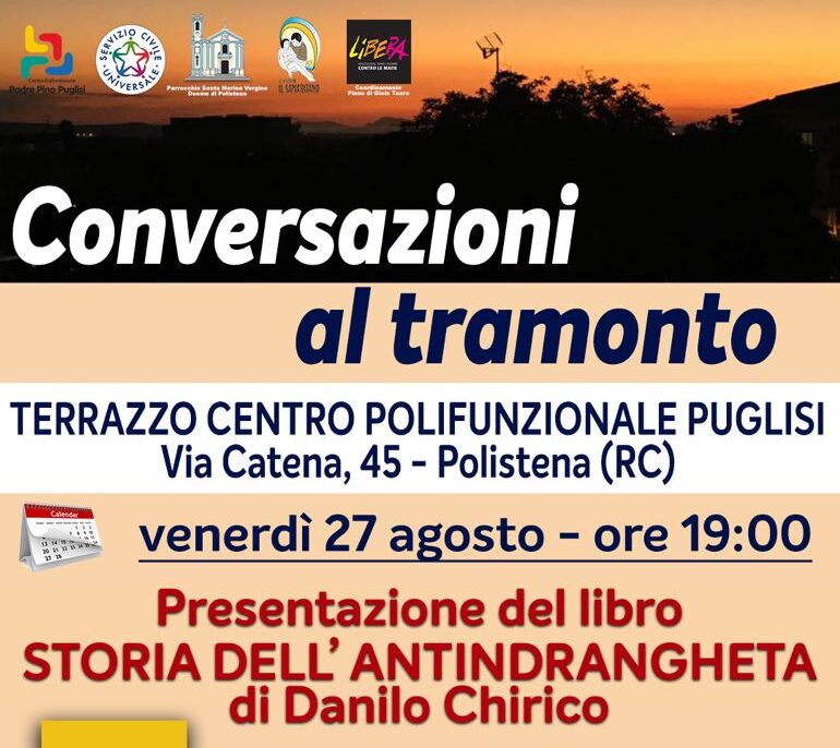 Presentazione del libro ＂Storia dell'antidrangheta＂