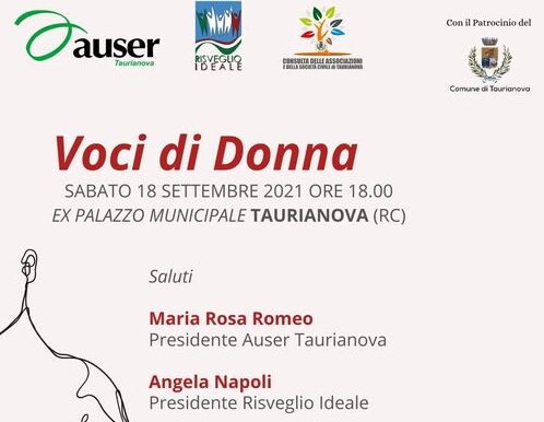 ＂Voci di Donna＂: a Taurianova un incontro sulla violenza di genere