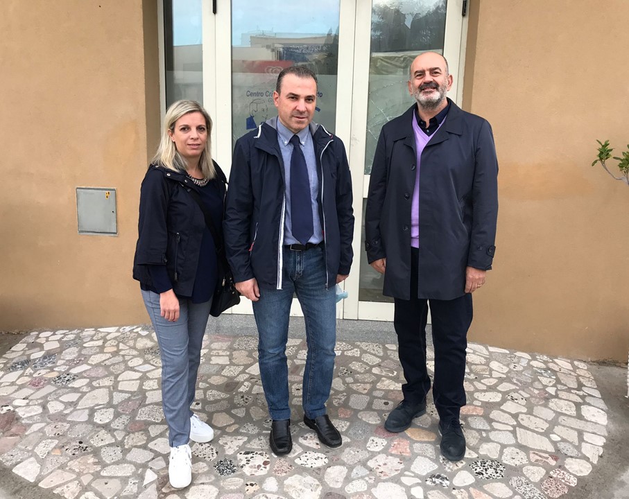 Centro Servizi per il Volontariato vicino all’IPF “Gilberto Perri”, il presidente Bognoni in visita alla sede di Catona