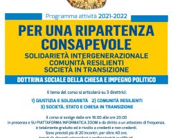 Istituto formazione Politico sociale Mons. Lanza - Iscrizioni Corso Anno Sociale 2021-2022