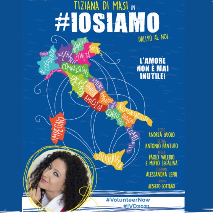 Il 4 dicembre con il CSV a Palmi #IOSIAMO, prima opera teatrale nazionale dedicata ai volontari