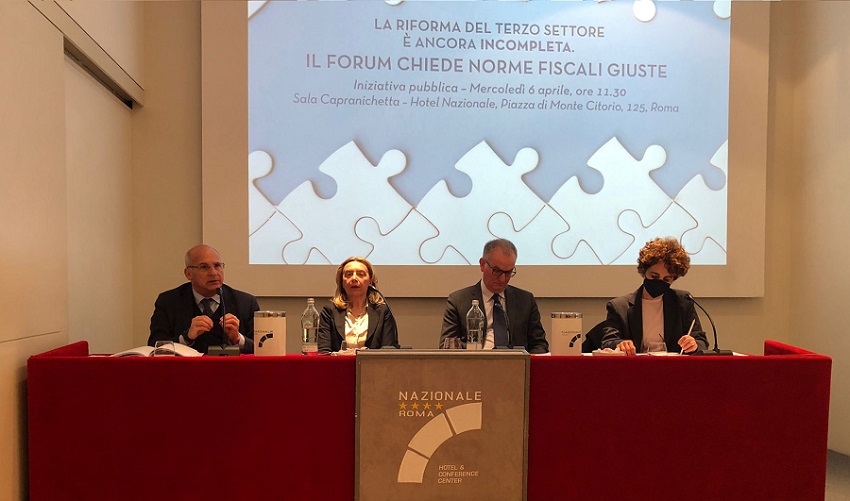 Forum terzo settore: ＂riforma a rischio se non si approvano le modifiche alla parte fiscale＂