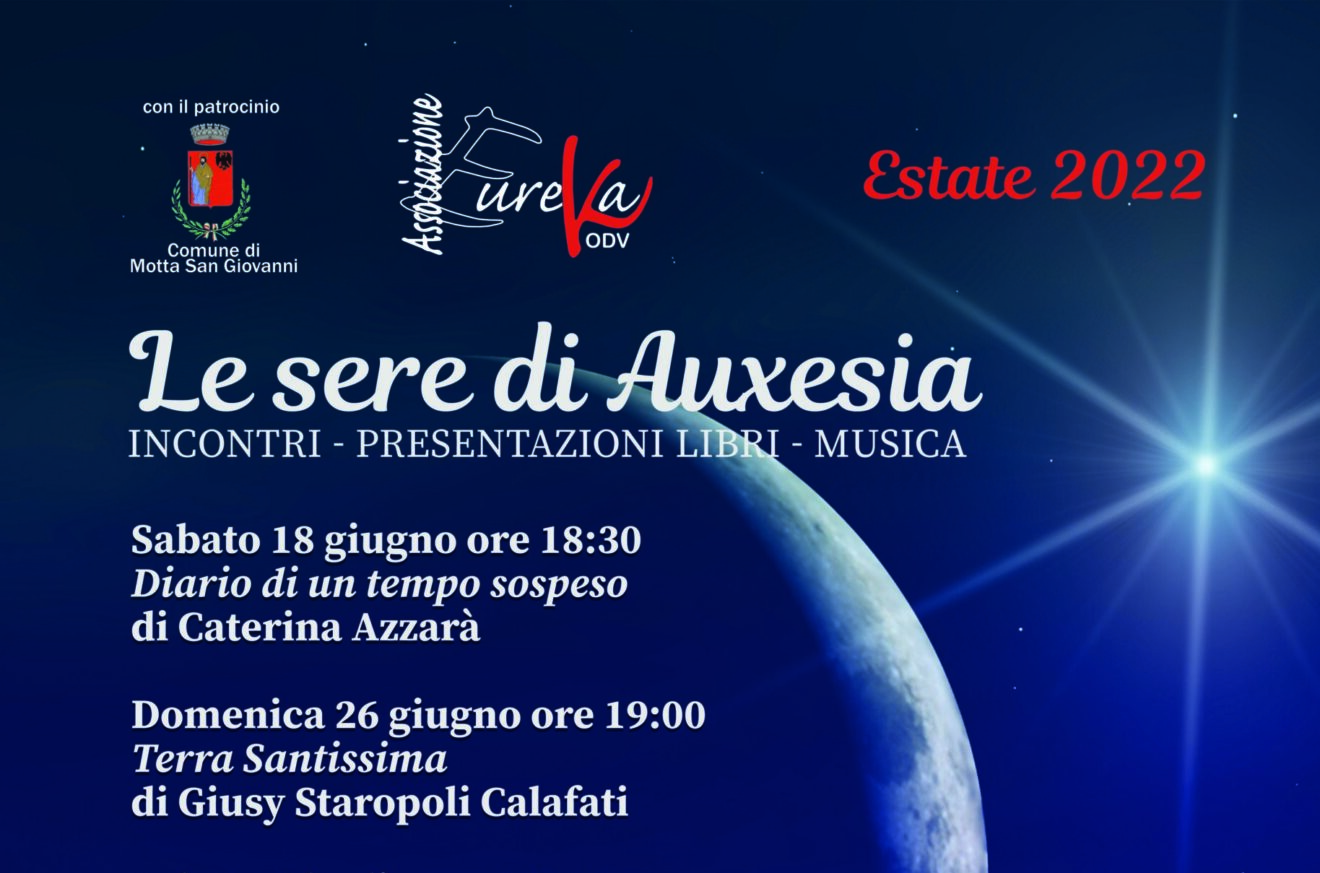 L'Associazione Eureka ODV presenta ＂Le sere di Auxesia＂