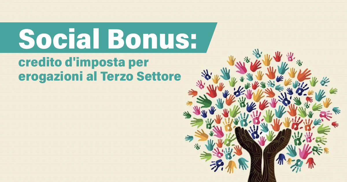 Nuove regole sul social bonus al Terzo settore