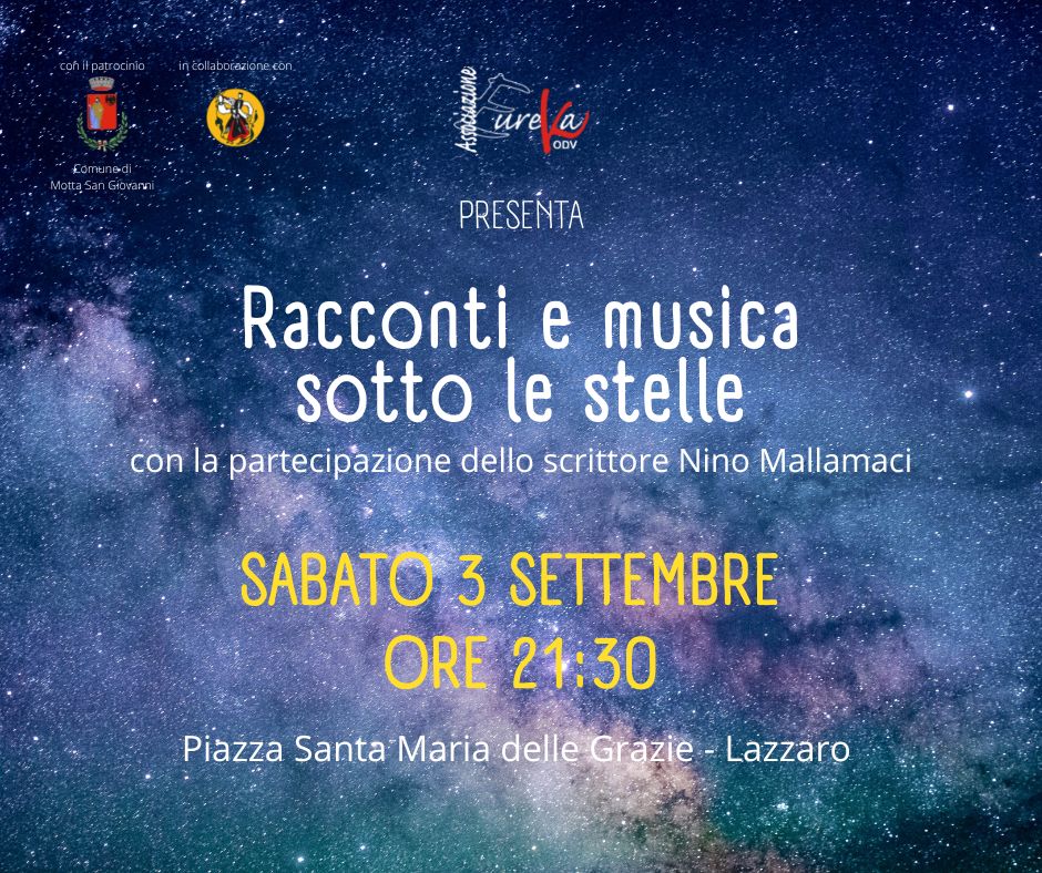 Evento ＂Racconti e musica sotto le stelle＂