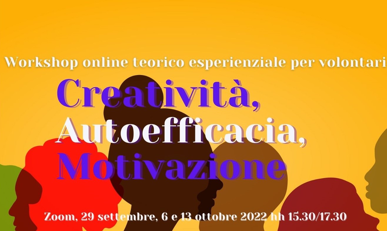 Workshop on line ＂Creatività, autoefficacia, motivazione＂