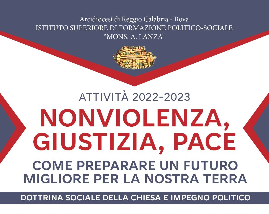 Istituto formazione Politico sociale Mons. Lanza: aperte le iscrizioni per l'Anno Sociale 2022-2023 