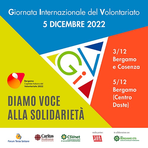Diamo voce alla solidarietà - 37^ Giornata Internazionale del Volontariato
