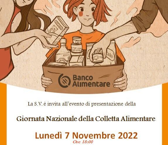 Presentazione della Giornata Nazionale della Colletta Alimentare