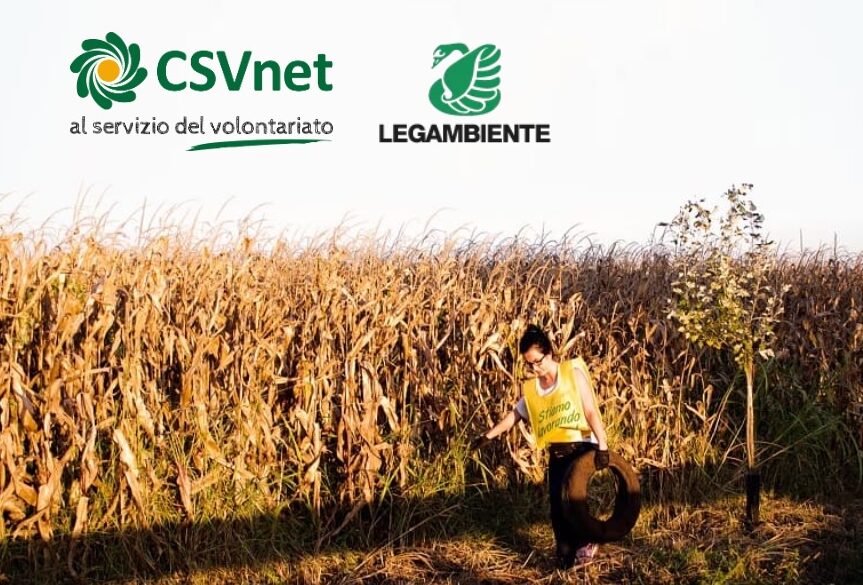 CSVnet e Legambiente insieme per promuovere il volontariato giovanile e la cittadinanza attiva