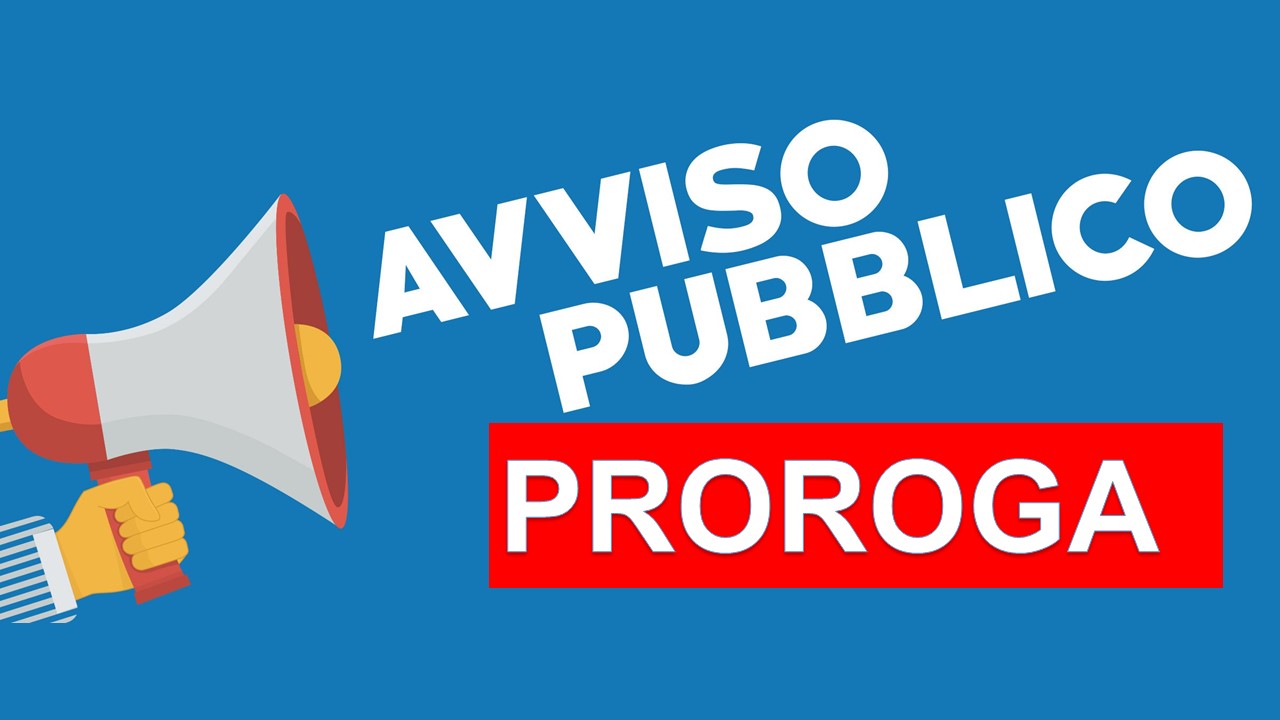 Proroga Avviso Pubblico anno 2022 Città Metropolitana