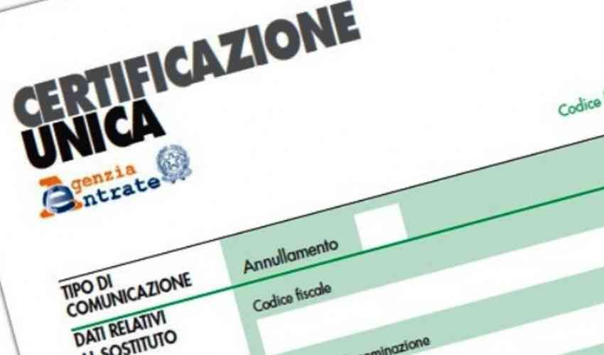 Entro il 16 marzo la certificazione unica, anche per il non profit