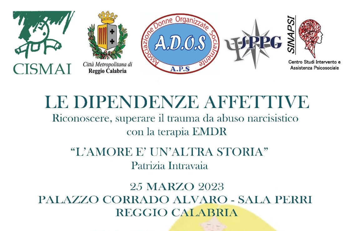 Convegno ＂Le dipendenze affettive. Riconoscere, superare il trauma da abuso narcisistico con la terapia EMDR＂