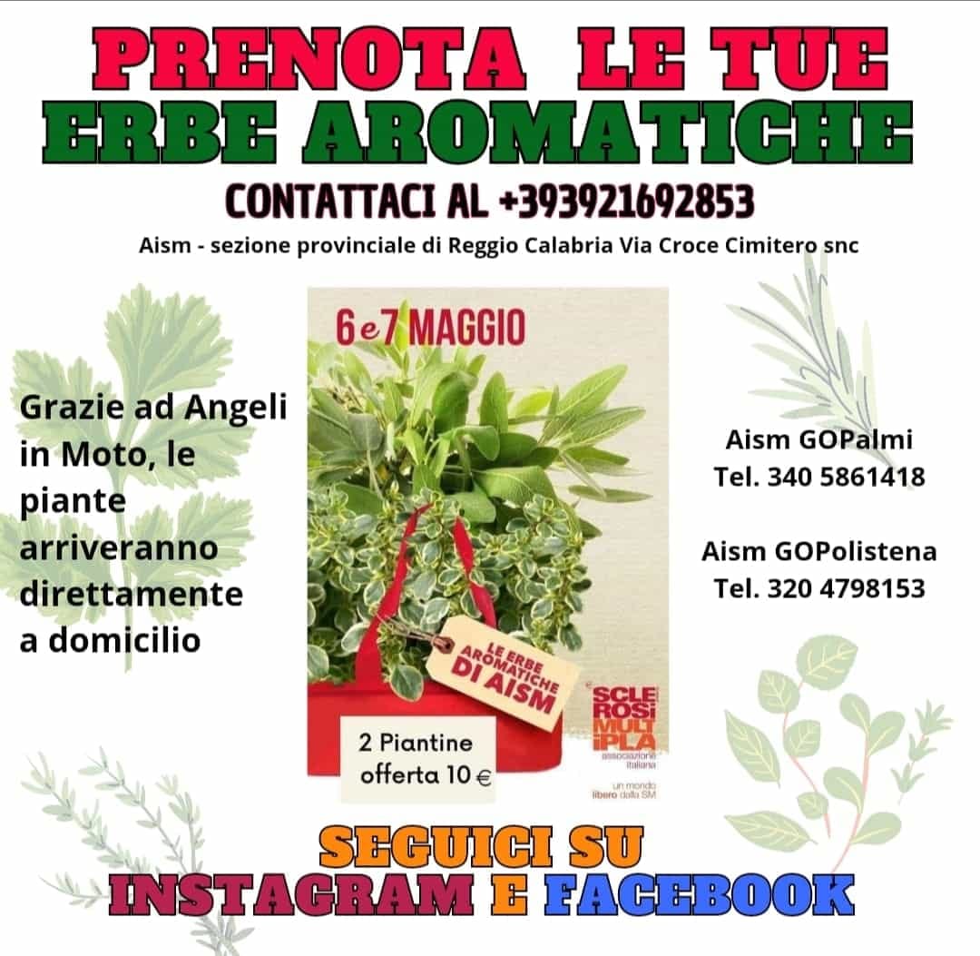 Le erbe aromatiche AISM - 6 e 7 maggio 2023