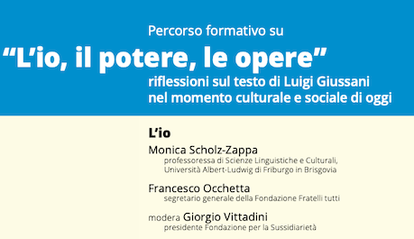 “L’io, il potere, le opere”: percorso formativo sul testo di Luigi Giussani