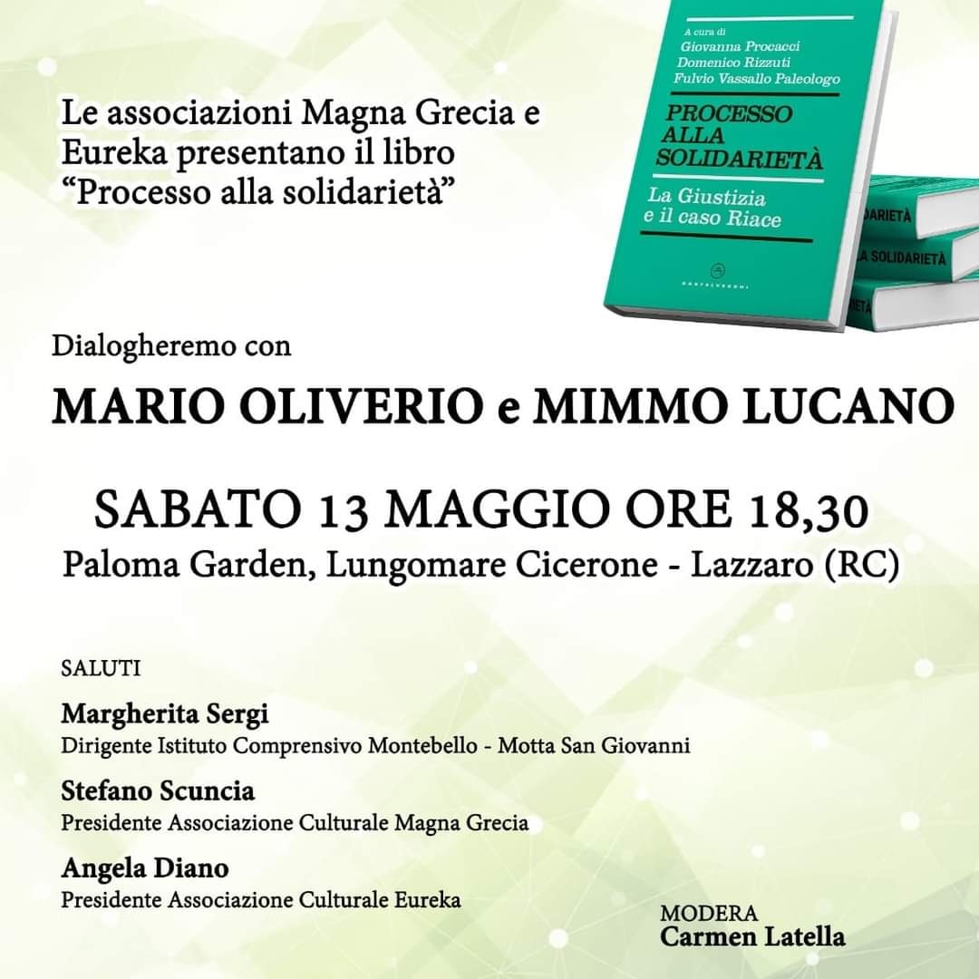 Presentazione del libro ＂Processo alla solidarietà＂