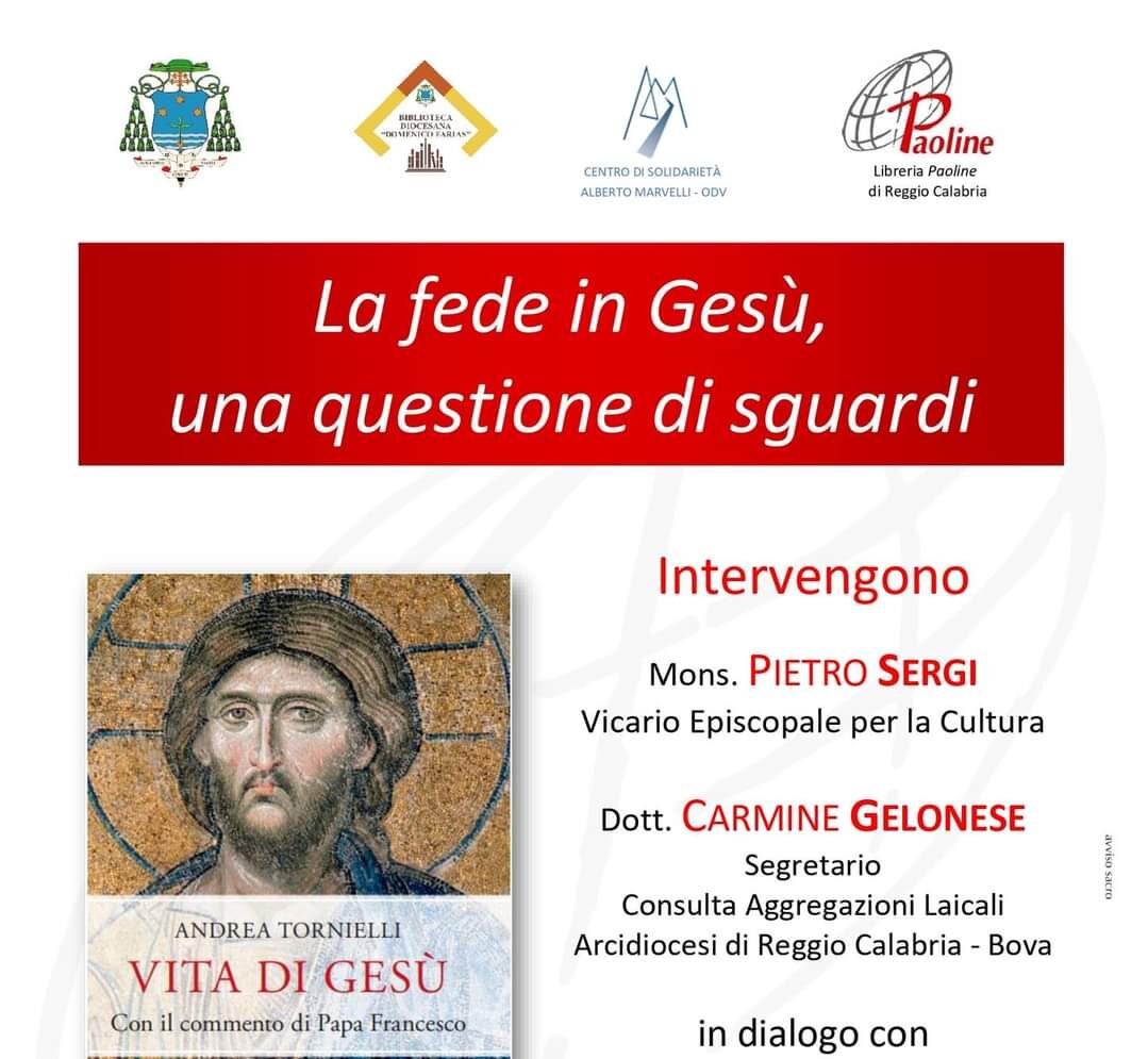 “Vita di Gesù. Con il commento di Papa Francesco” - Presentazione del libro di Andrea Tornielli