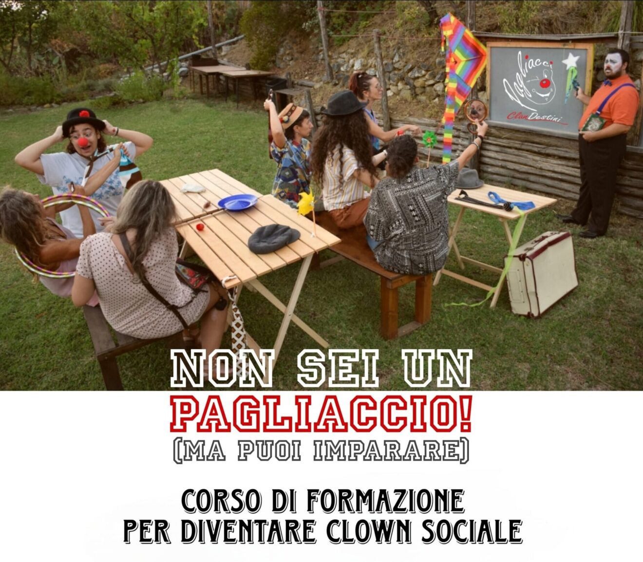 Corso di formazione per diventare clown sociale