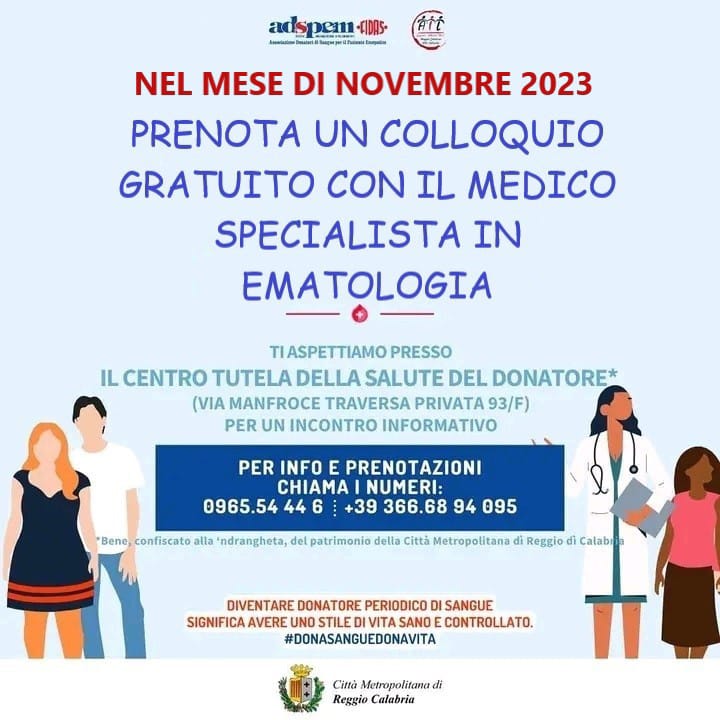 Prenota un colloquio gratuito con il medico specialista in ematologia