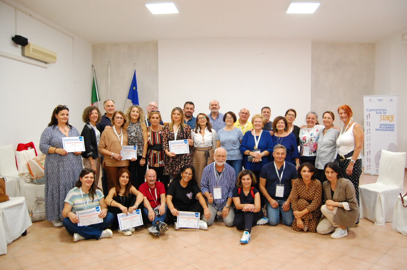 Volontari calabresi in Cammino tra le storie il 21 ottobre