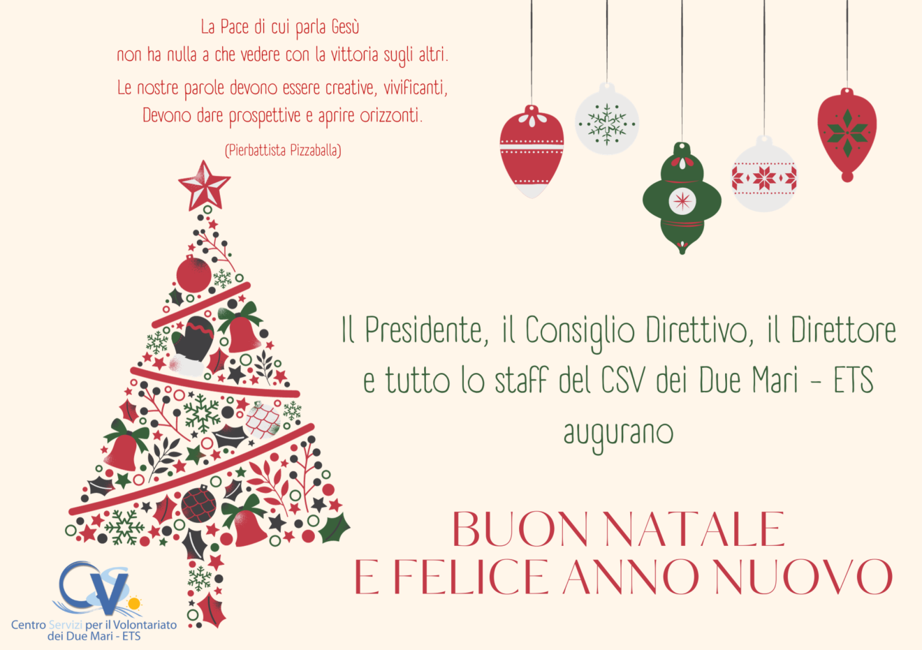 Auguri di Buon Anno e Felice Anno Nuovo