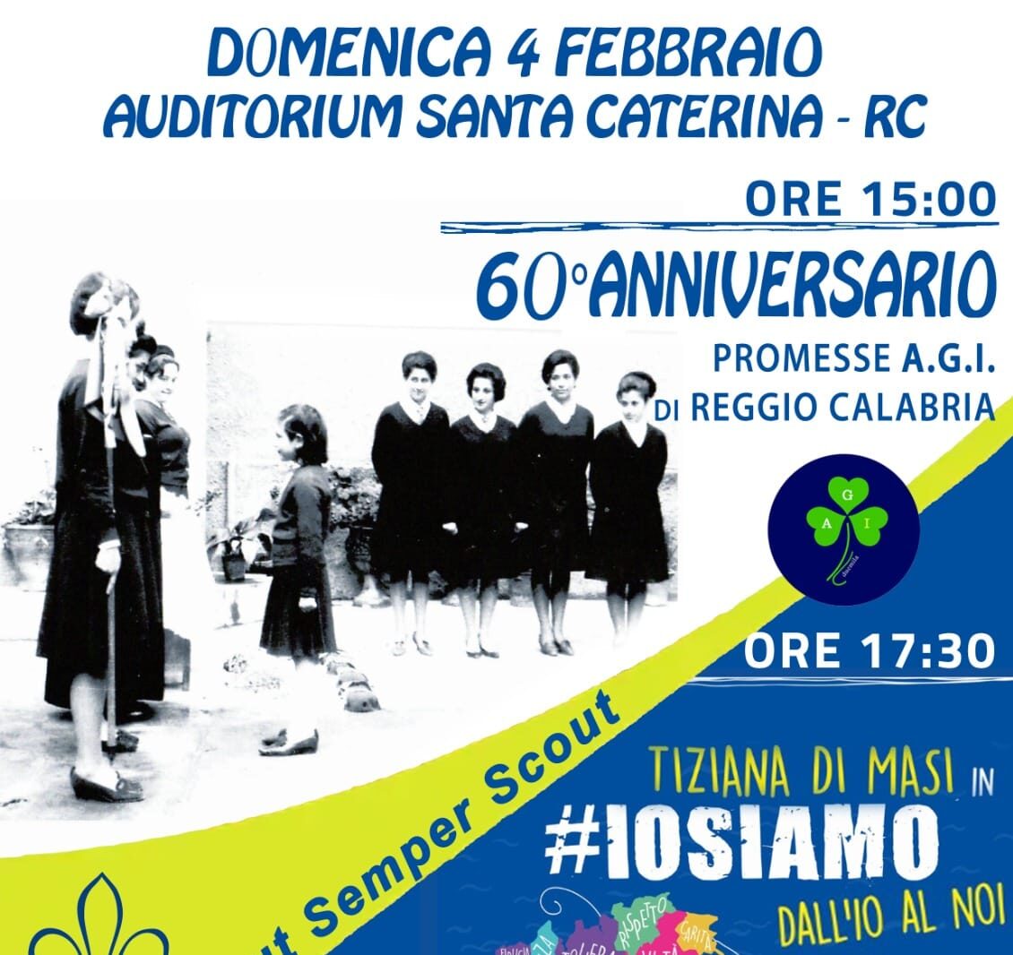 Evento per il 60° anniversario delle promesse A.G.I di Reggio Calabria