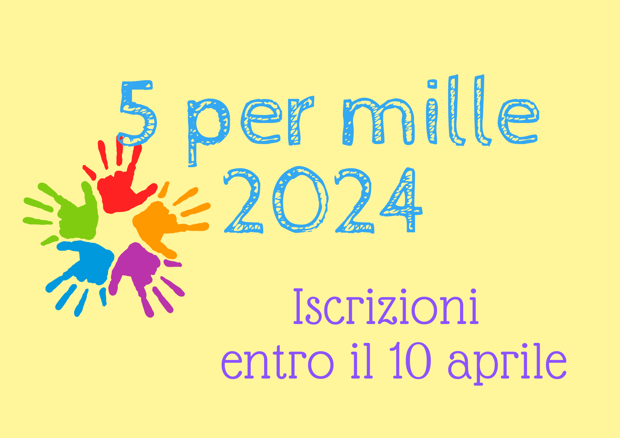 CSV dei Due Mari ETS » 5 per mille 2024, ecco le istruzioni per