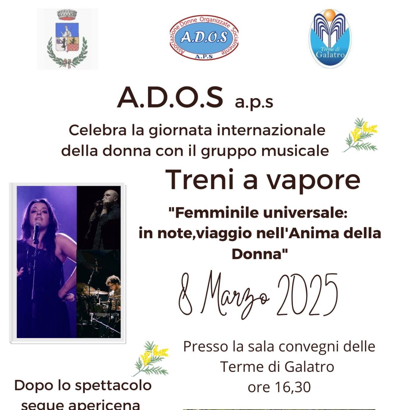 Evento ＂Femminile universale: in note, viaggio nell'Anima della Donna＂ - 8 marzo 2025