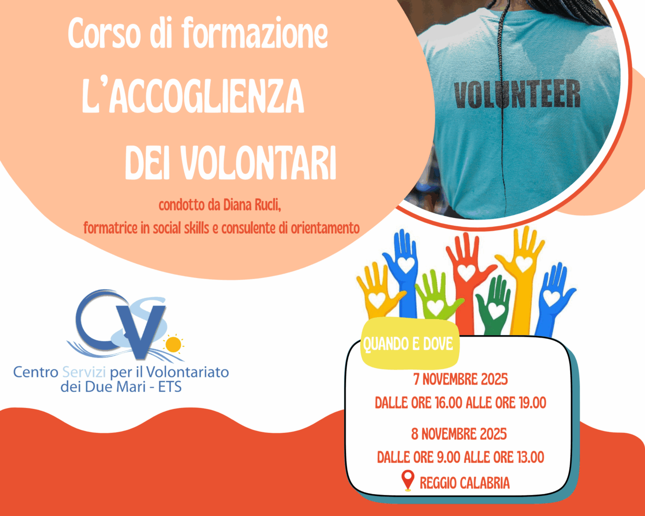 Corso di formazione ＂L'accoglienza dei volontari＂