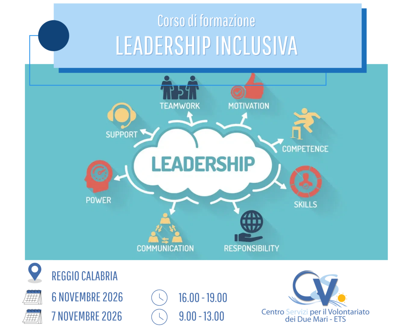 Corso di formazione sulla Leadership inclusiva